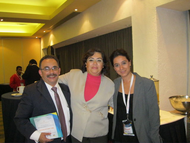 Con Ericka Carrillo de AE y José Luis Alcántara